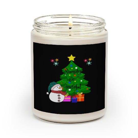 Simply be grateful Scented Candles