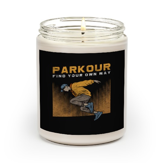 Parkour Extreme Underground Stunt Scented Candles