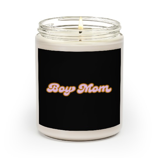 BOY MOM – Wear Your Pride Loud and Stylish! Scented Candles