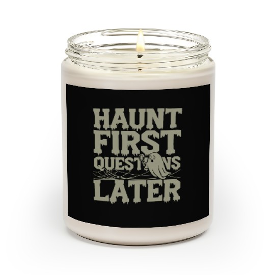 Paranormal Comedy Funny Ghost Humor Lighthearted Scented Candles