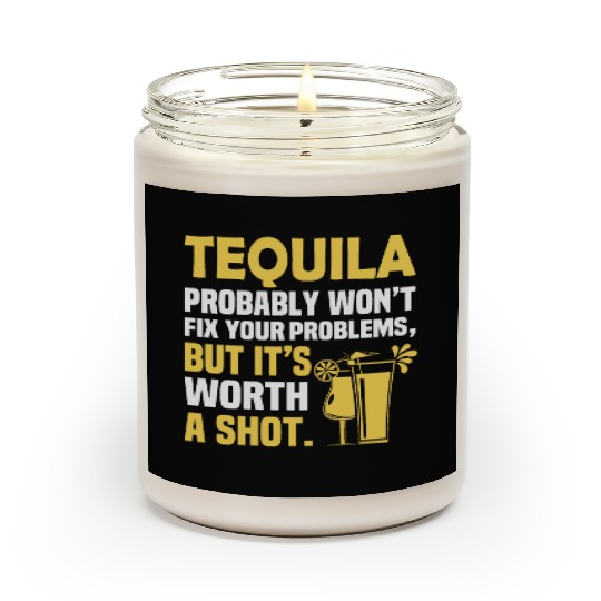 Tequila Probably Won't Fix Your Problems, But It's Scented Candles