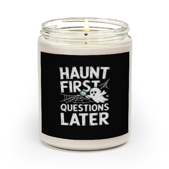 Paranormal Comedy Funny Ghost Humor Lighthearted Scented Candles
