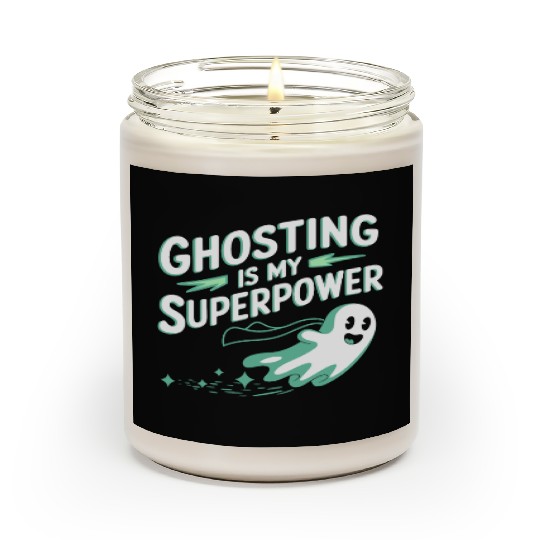 Paranormal Comedy Funny Ghost Humor Lighthearted Scented Candles
