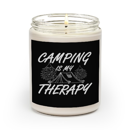 Camping Is In-Tents: Adventure, Nature, Fun Scented Candles
