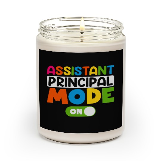 Assistant Principal Mode On 100 days of school Scented Candles