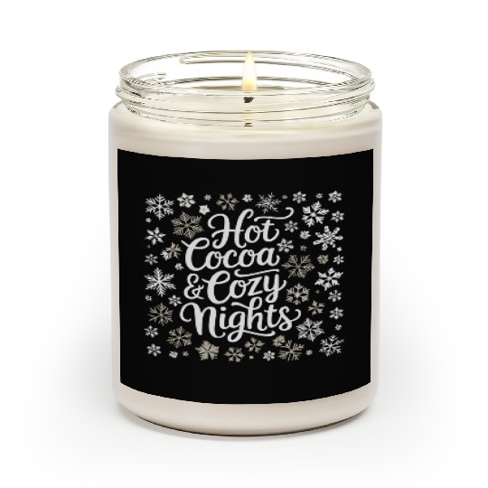 Hot Cocoa & Cozy Nights - Winter Wonderland Scented Candles