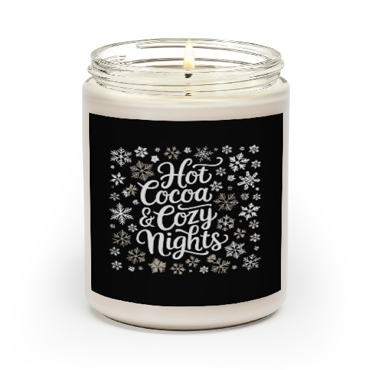Hot Cocoa & Cozy Nights - Winter Wonderland Scented Candles