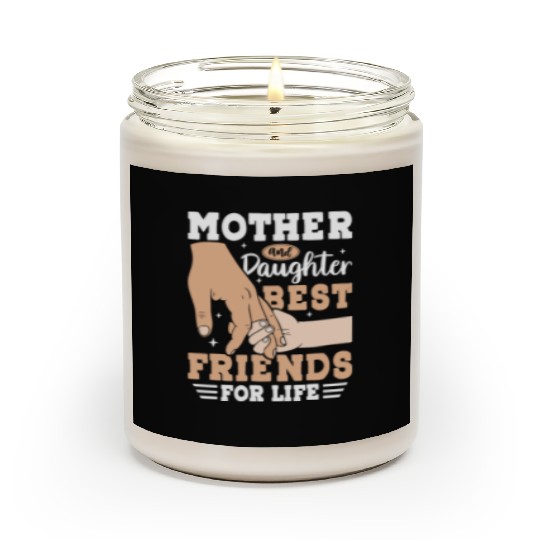 Mother and Daughter Best Friends for Life Scented Candles