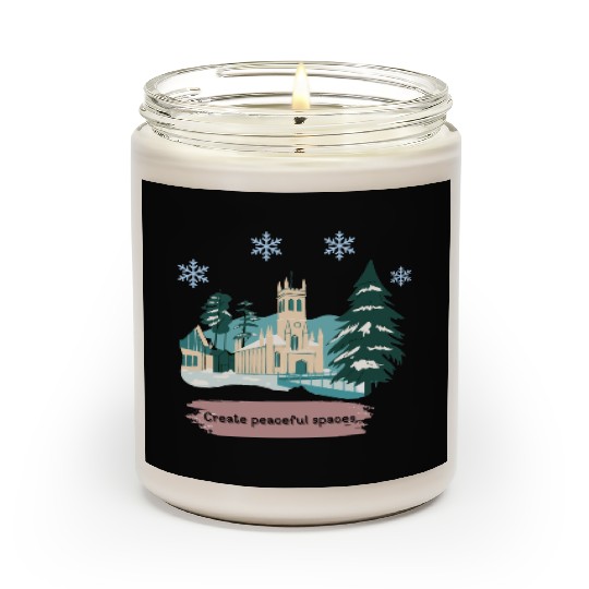 CREATE PEACEFUL SPACES Scented Candles