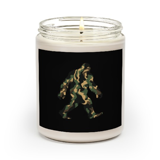 Camouflage Bigfoot - Hidden in Plain Sight Scented Candles