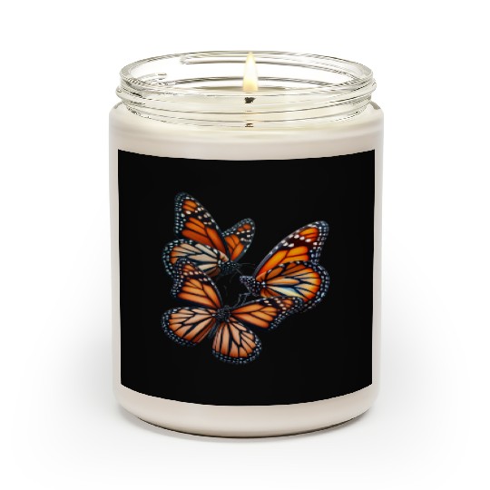 Monarch Butterflies Butterfly Lover Lepidopterist Scented Candles