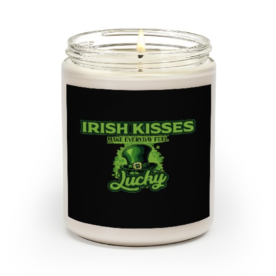 Irish Kisses Make Everyday Feel Lucky St Patricks Scented Candles