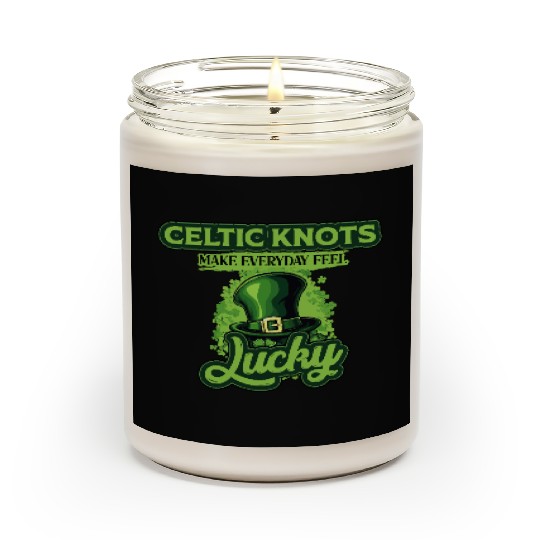 Celtic Knots Make Everyday Feel Lucky St Patricks Scented Candles