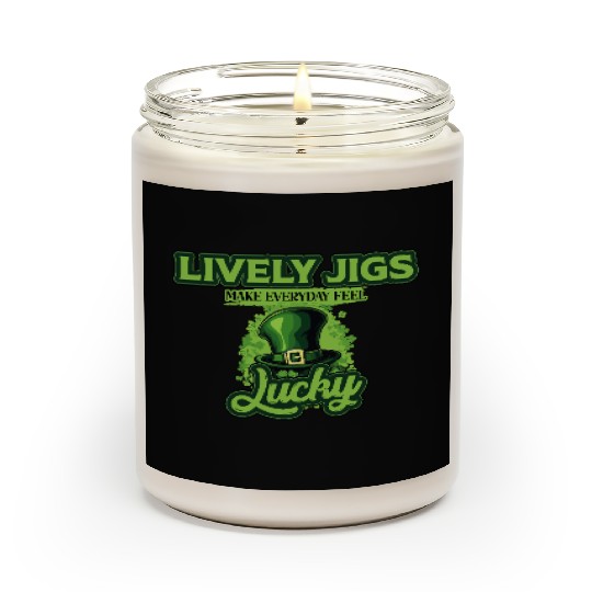 Lively Jigs Make Everyday Feel Lucky St Patricks Scented Candles