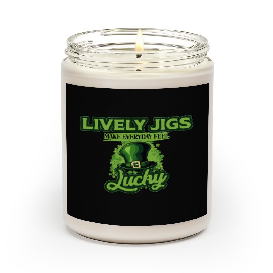 Lively Jigs Make Everyday Feel Lucky St Patricks Scented Candles