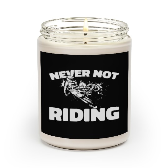 Dirt Bike Mx Motocross Supermoto Scented Candles