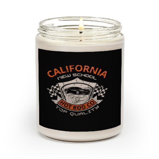 California New School Hot Rod Co. Scented Candles
