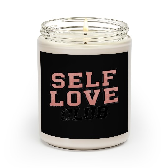 Self Love Club Women's Scented Candles - Embrace Self-Care