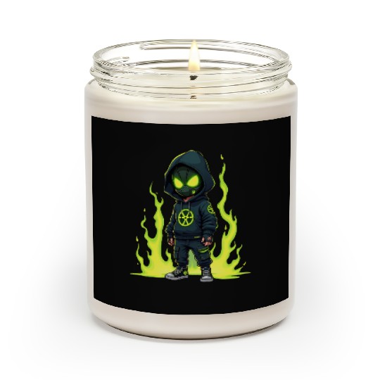 Toxic Menace - Radioactive Streetwear Warrior Scented Candles