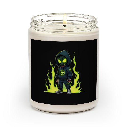 Toxic Menace - Radioactive Streetwear Warrior Scented Candles