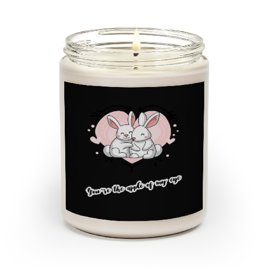 You're the Apple of My Eye' Valentine’s Day Scented Candles