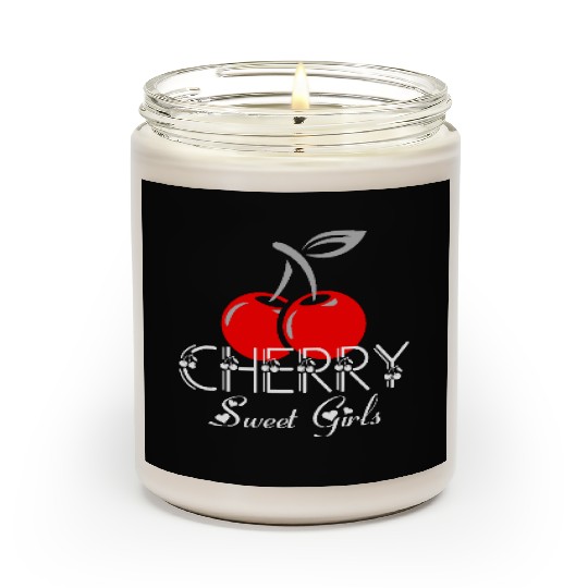 Cherry Sweet Girls Scented Candles