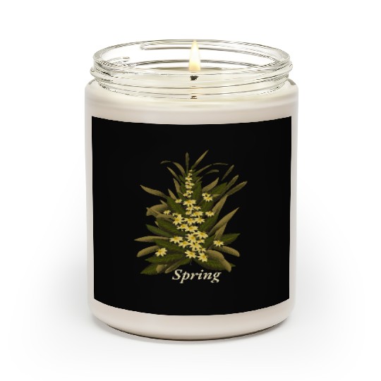Spring Flower Scented Candles