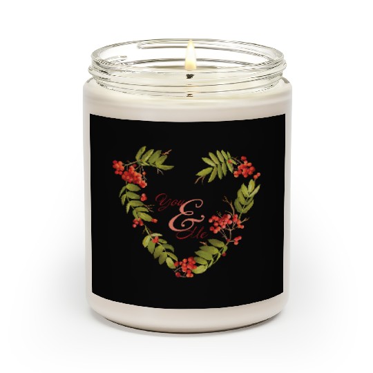 Serene evergreen design for autumn lovers Scented Candles