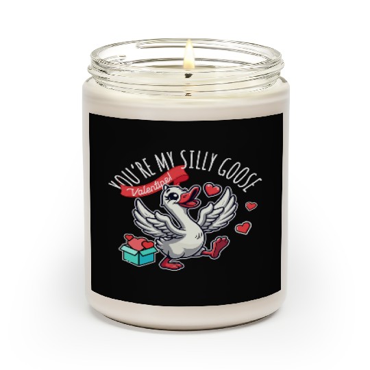 You’re My Silly Goose – Funny Valentine Design Scented Candles