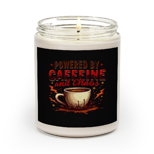 Caffeine Chaos Scented Candles
