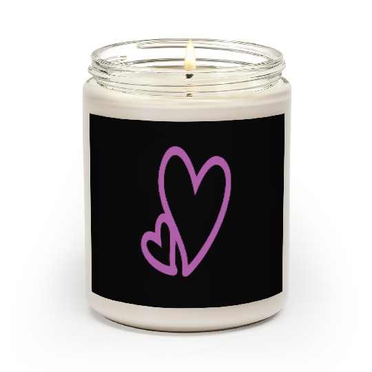 Valentines Day Scented Candles