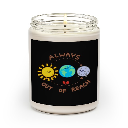 Always out of reach - sun and moon Scented Candles