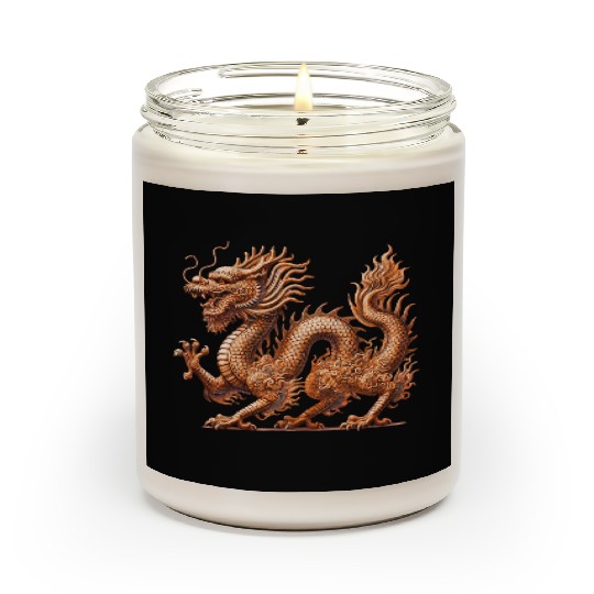gold dragon Scented Candles