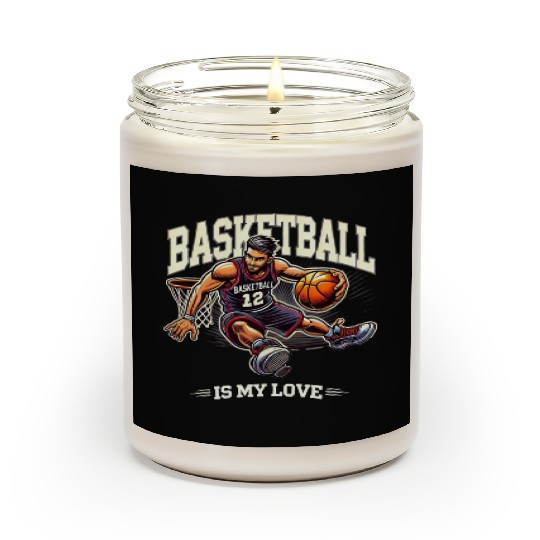 Basketball Love Scented Candles