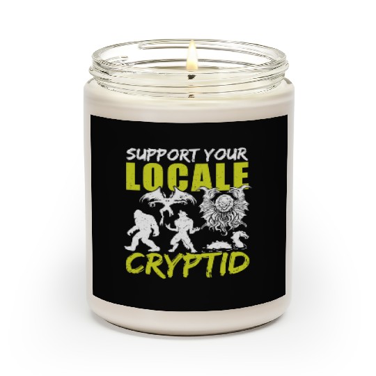 UFO Fantasy Cryptid Support Your Locale Cryptid Scented Candles