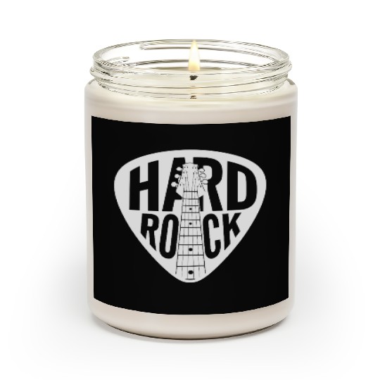 Hard Rock Guitar Pick Scented Candles