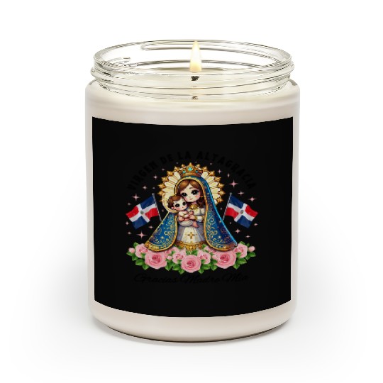 Our Lady of Altagracia Dominican Republic Catholic Scented Candles