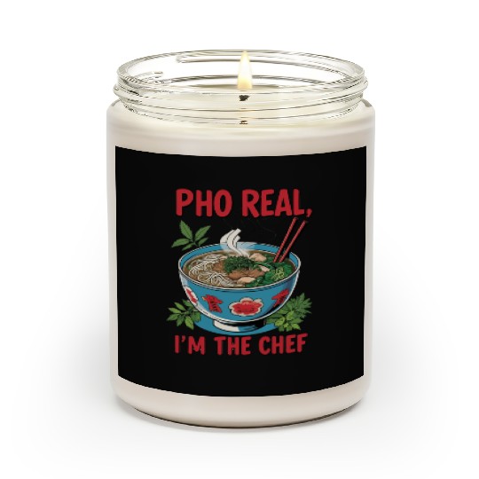 Pho Real Im The Chef Asian Chef Scented Candles
