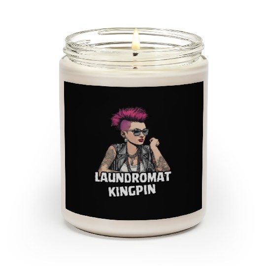 Laundromat Kingpin - Punk Rock Girl Scented Candles