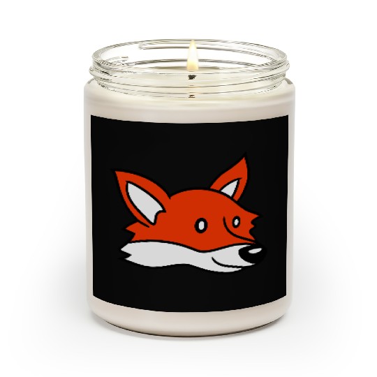 Red Fox Forest Animal Cunning Smart Cute Wild Dog Scented Candles