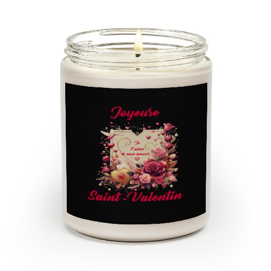 Happy Valentine's day Scented Candles