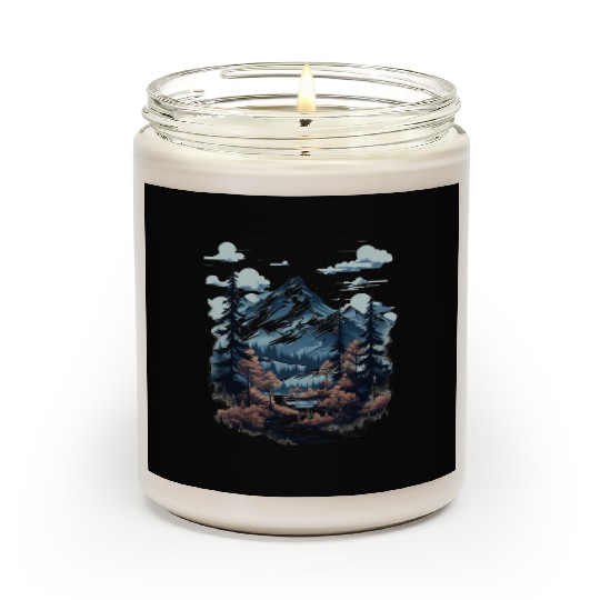 Midnight Mountain Serenity Scented Candles