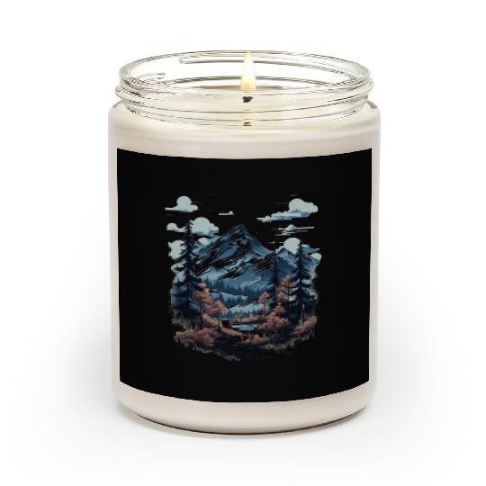 Midnight Mountain Serenity Scented Candles