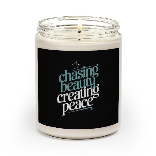 Libra Zodiac Chasing Beauty Creating Peace Scented Candles