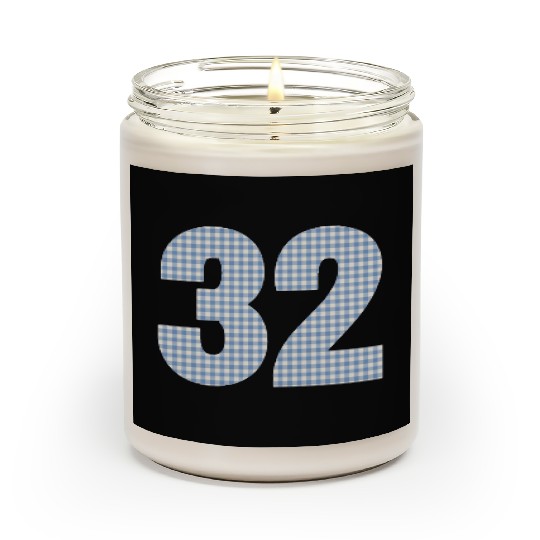 ️ Oversized Gingham 32 ️ Scented Candles