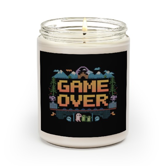 Nostalgic Retro Gamer Apparel Scented Candles