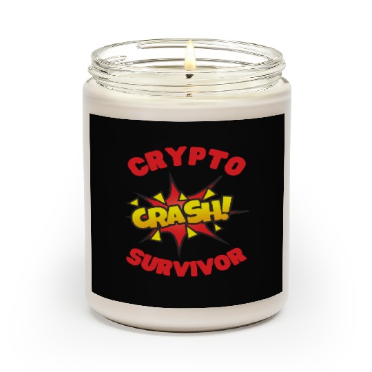 CRYPTO crash survivor Scented Candles