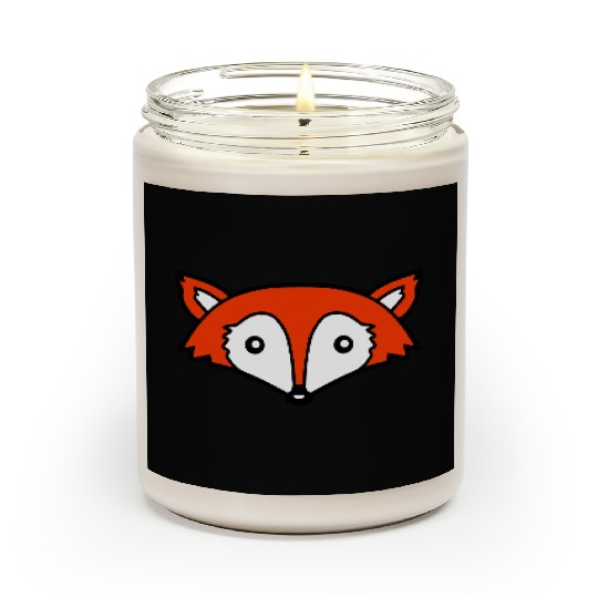 Red Fox Forest Animal Cunning Smart Cute Wild Dog Scented Candles