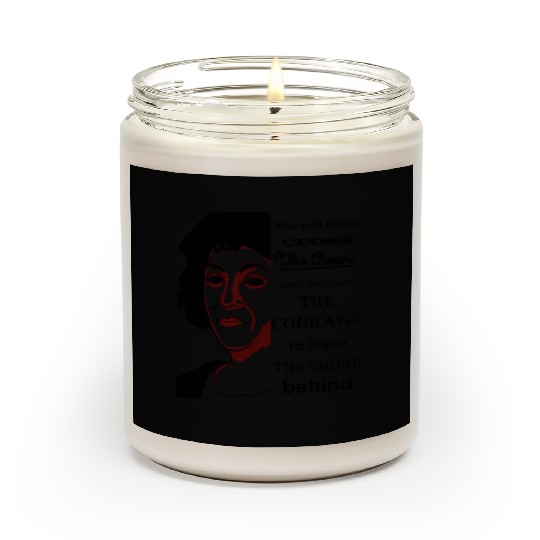 Christopher Columbus day courage Scented Candles