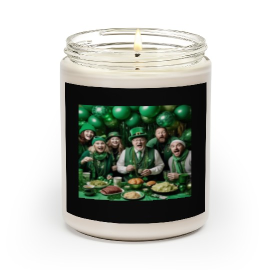 Green decorations for st paddy s day celebration Scented Candles